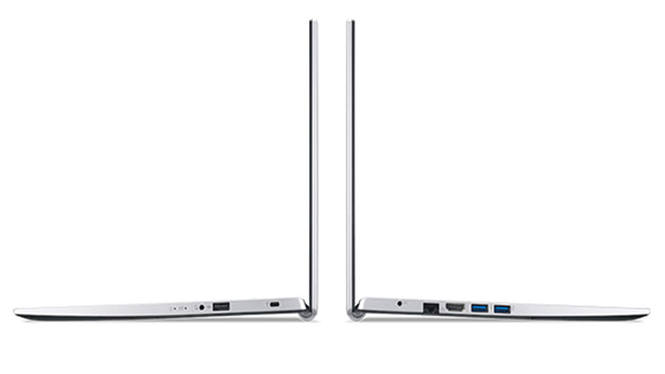 Laptop Acer Aspire 3 A315-58-59LY đa dạng cổng kết nối