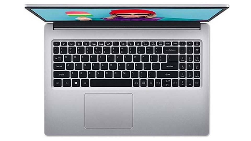 Laptop Acer Aspire 3 A315-58-59LY sở hữu bàn phím fullsize