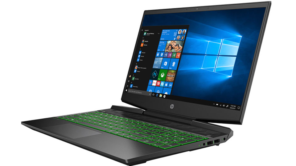 Laptop HP Pavilion 15 sở hữu bàn phím fullsize