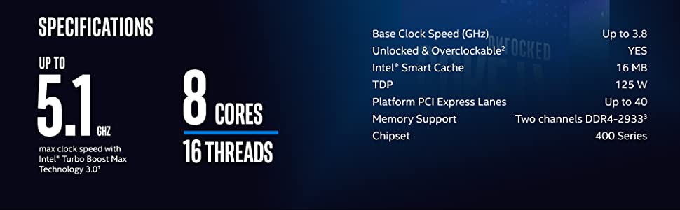 thông số cpu intel core i7 10700k