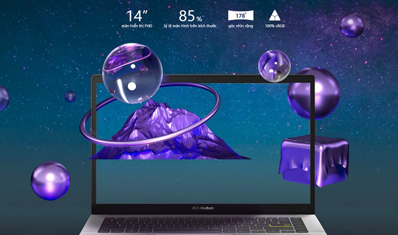 màn hình laptop asus vivobook m433ia eb619t