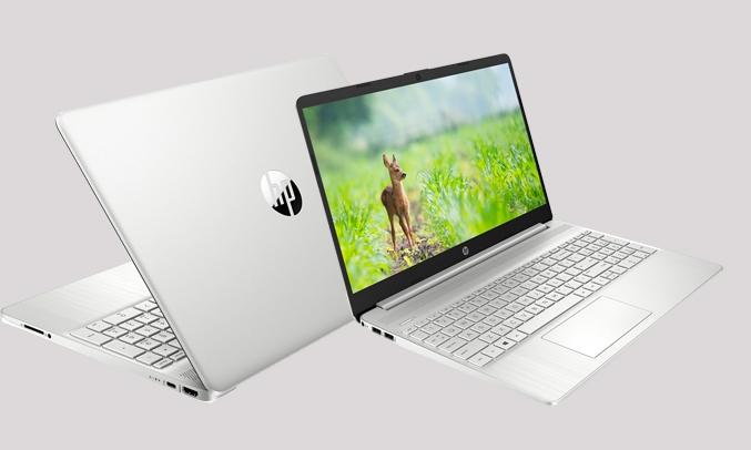 laptop HP 15s thiết kế tuyệt đẹp