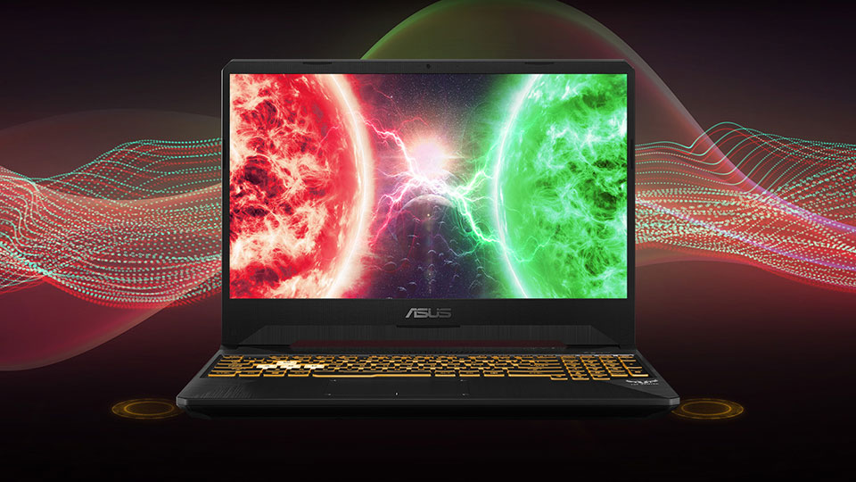 Laptop Asus TUF FX505DT-HN478T bàn phím fullsize