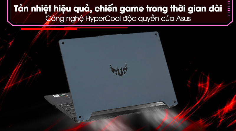 Hệ thống tản nhiệt của Laptop Asus TUF FX506LH-HN002T hiệu quả