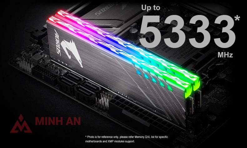 RAM DDR4 XMP Lên đến 5333MHz