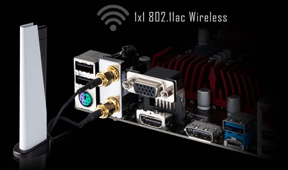 Intel Wi-Fi 802.11ac băng tần kép