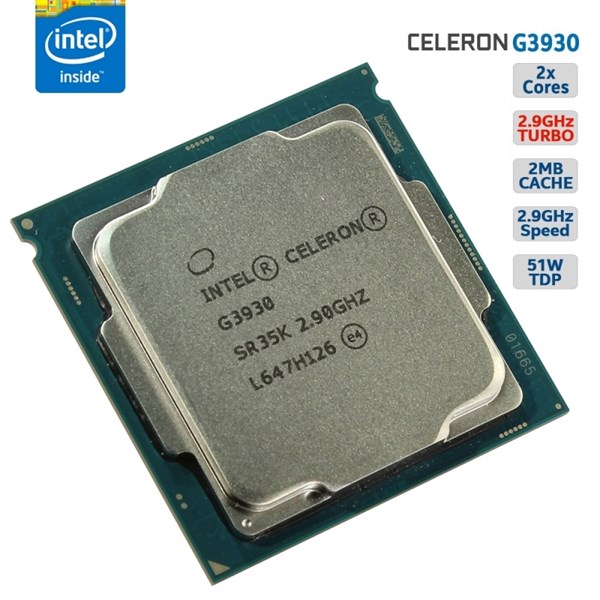 Thông số model chip Celeron G3930