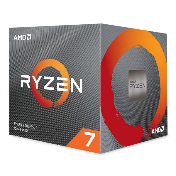 Mẫu CPU AMD Ryzen 7 3700X với tần số 3.6 GHz đến 4.4GHz