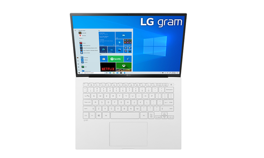 Bàn phím của Laptop LG Gram 14ZD90P G.AX51A5 hiện đại