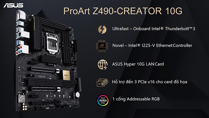 mainboard Asus ProArt Z490-Creator 10G