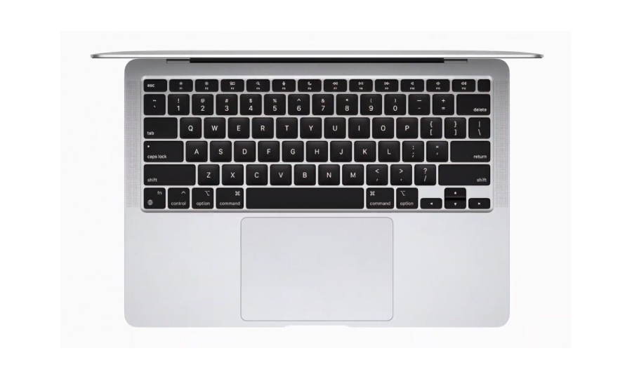 Bàn phím của Laptop Apple Macbook Air M1 Z127000DE thoải mái