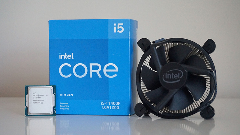 bộ xử lý trung tâm intel core i5 11400f pc vegeta