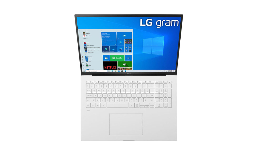 Bàn phím và touchpad của Laptop LG Gram 17ZD90P G.AX71A5 rộng rãi