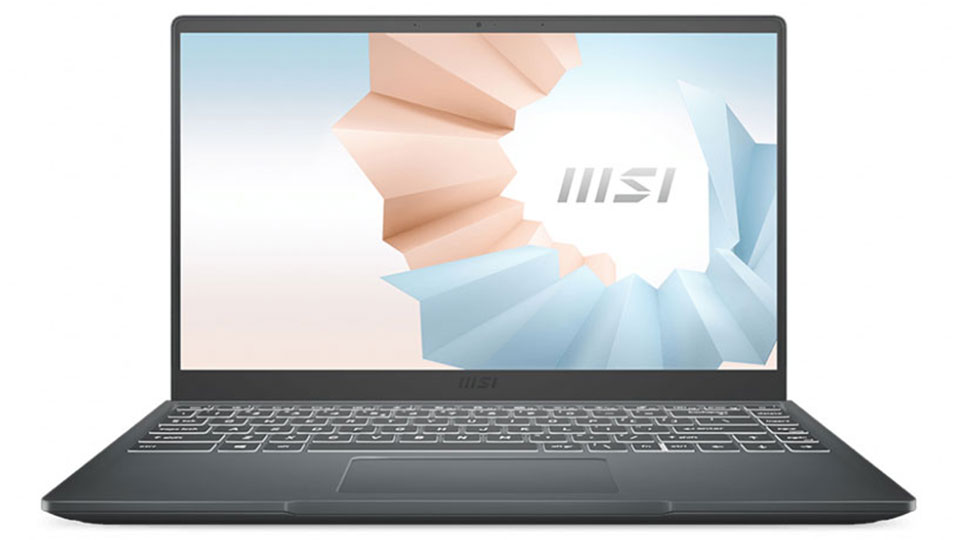 Laptop MSI Modern 14 B11MOU 851VN tấm nền IPS sắc nét