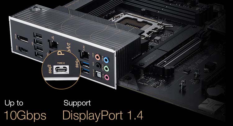 USB-C (hỗ trợ DisplayPort 1.4)
