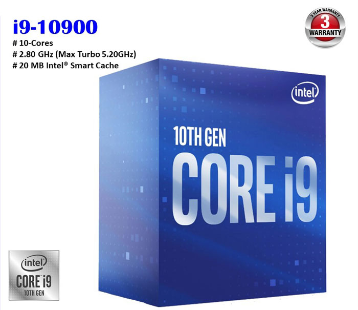CPU Intel Core i9 10900