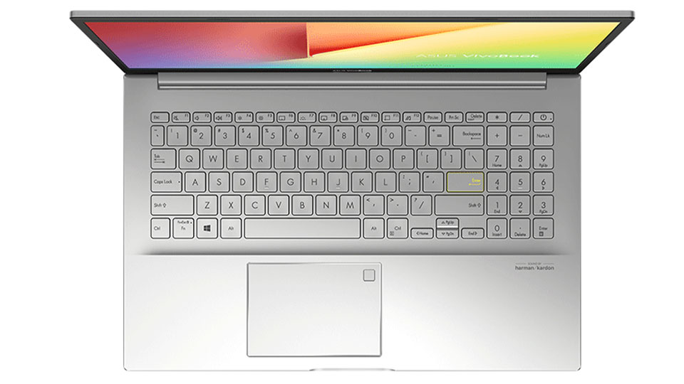 Laptop Asus VivoBook A515EP-BQ195T bàn phím Fullsize