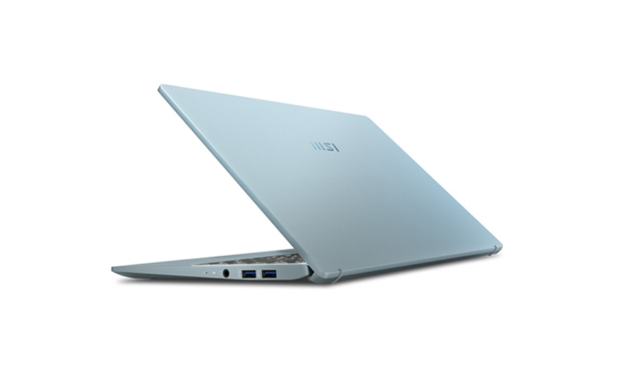 Thiết kế của Laptop MSI Modern 14 B11MO 682VN gọn nhẹ