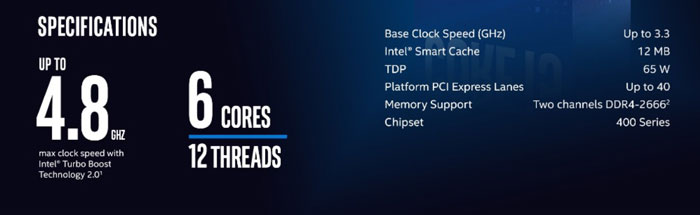 cpu intel core i5 10600