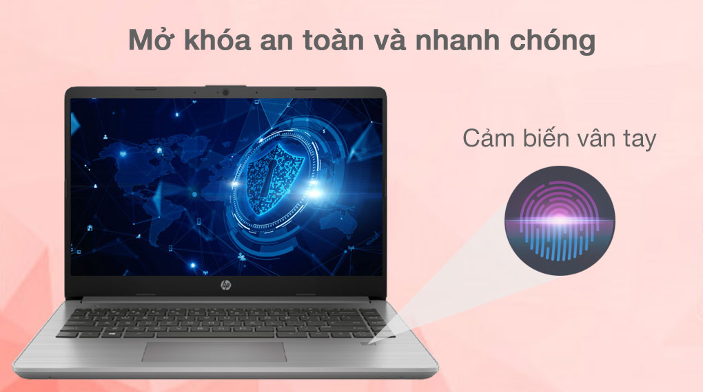 Bảo mật của Laptop HP Notebook 340s G7 240Q3PA an toàn
