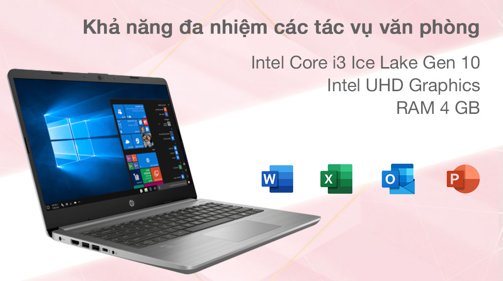 Cấu hình của Laptop HP Notebook 340s G7 240Q3PA ổn định