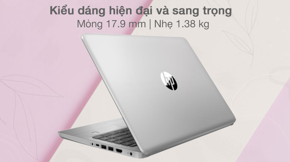 Thiết kế của Laptop HP Notebook 340s G7 240Q3PA hiện đại