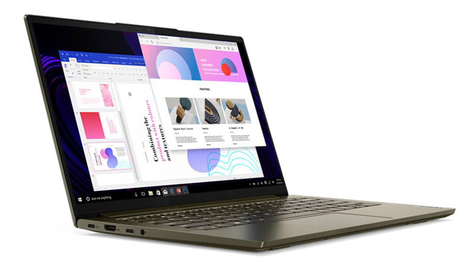 Laptop Lenovo Yoga Slim 7 14ITL05 với tính năng nhận diện thông minh