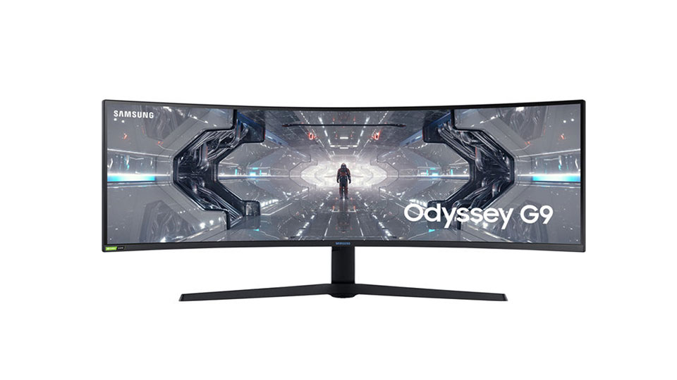 Màn hình Samsung Odyssey LC49G95TSSEXXV thiết kế gọn nhẹ