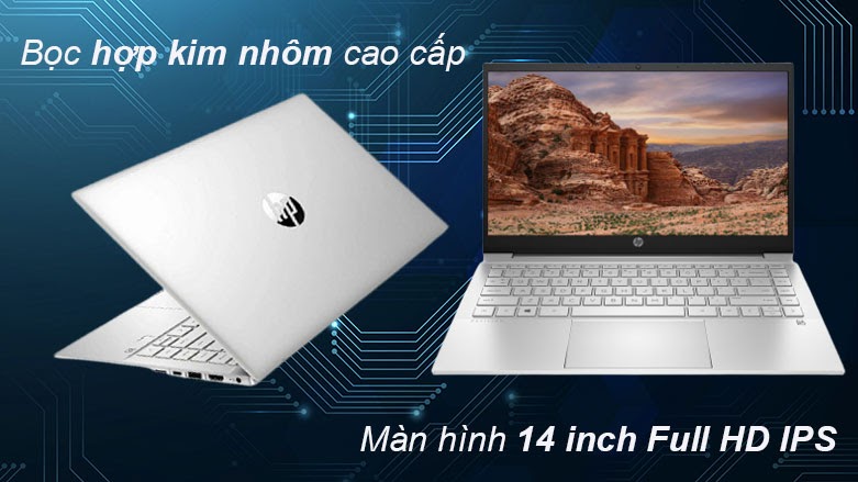 Màn hình của Laptop HP Pavilion 14-dv0517TU 46L89PA sắc nét