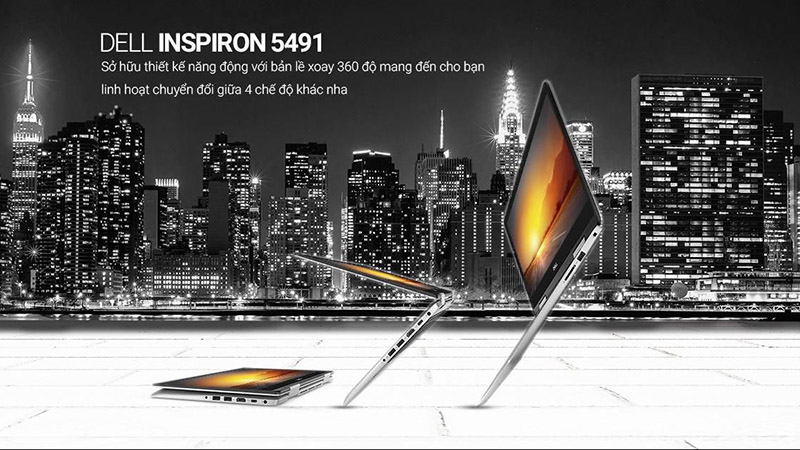 Thiết kế Laptop Dell Inspiron 5491 N4TI5024W