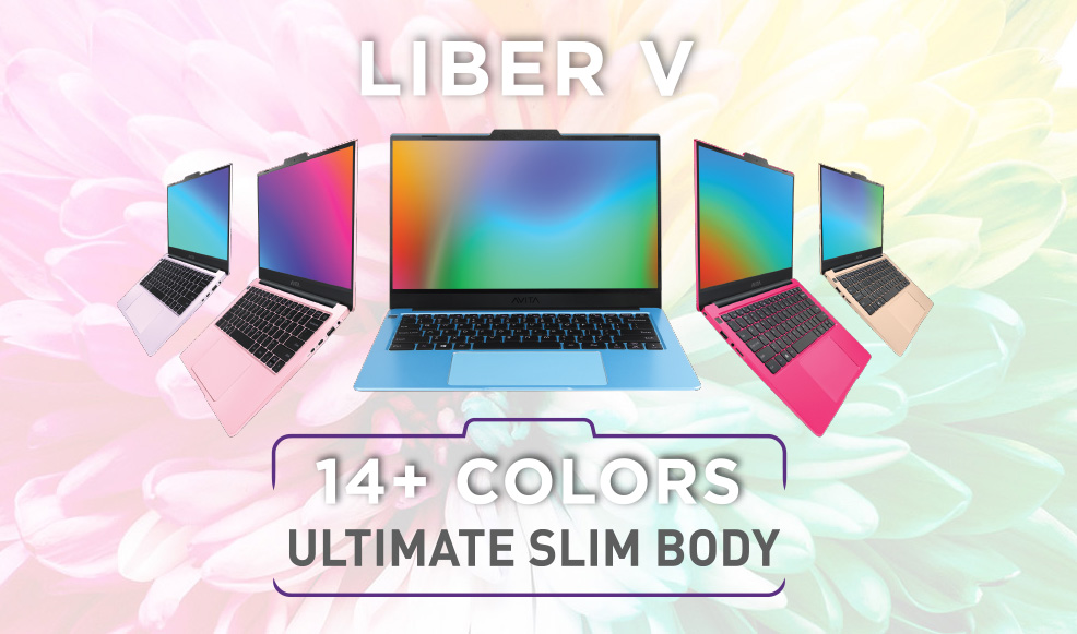 màu sắc Laptop Avita Liber V14C-UG NS14A8VNW561-UGAB