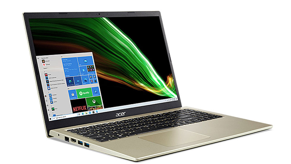 Laptop Acer Aspire 3 A315-58-58SP NX ổ cứng ssd ấn tượng