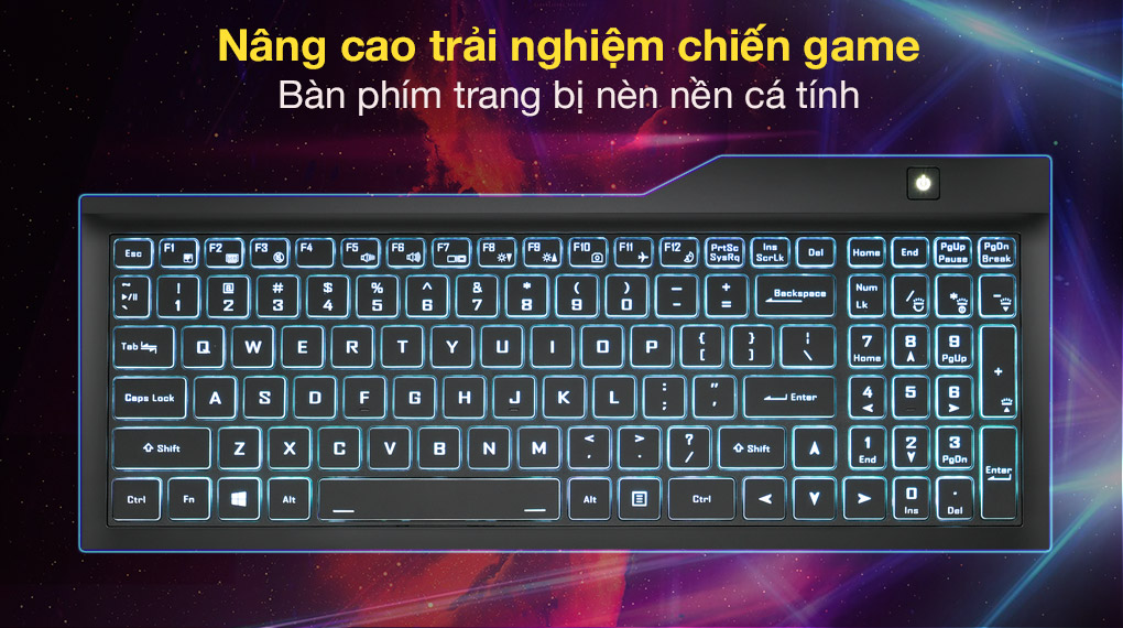 Bàn phím Laptop Gigabyte G5 GD tiện lợi