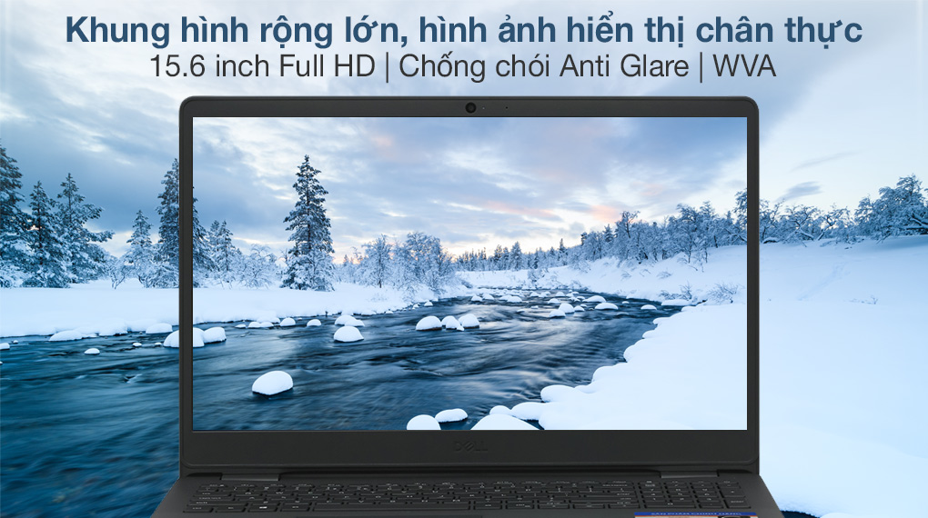 Màn hình của Laptop Dell Inspiron 3501 70253898 sắc nét
