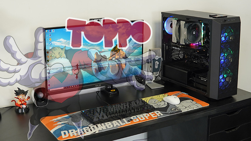 PC Gaming TOPPO Ryzen 5 5600x RTX 3060