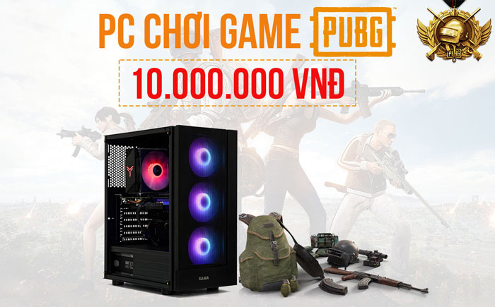 máy tính chơi game pubg pc 10 triệu