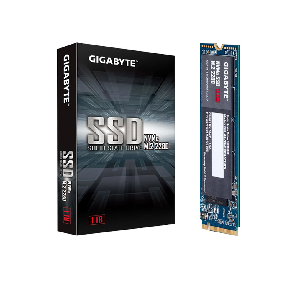 Ổ cứng SSD Gigabyte NVMe M.2 2280 1TB (GP-GSM2NE3100TNTD)